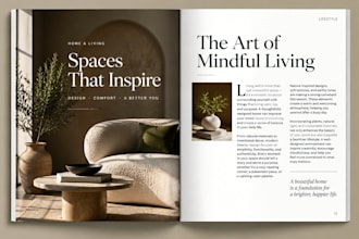 design editorial magazine newsletter newspaper layout workbook digital planner