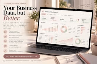 build a custom google sheets business dashboard