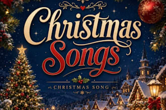 be your female singer songwriter for custom songs and christmas songs