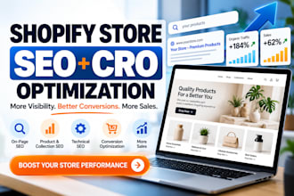 optimize your shopify store SEO and conversion rate