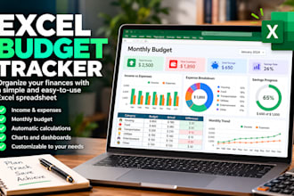 create an excel budget tracker