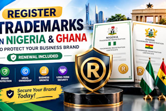 register trademarks in nigeria and ghana to protect your business brand renewal