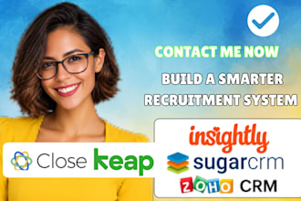 close CRM, keap insightly sugarcrm creatio zoho microsoft dynamics 365 sales sap
