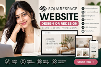 squarespace website design squarespace website redesign squarespace development
