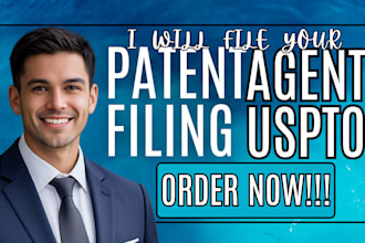 prepare and file your US patent application as your patent attorney