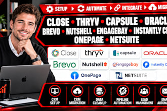 close thryv capsule oracle brevo nutshell engagebay instantly crm one  netsuite