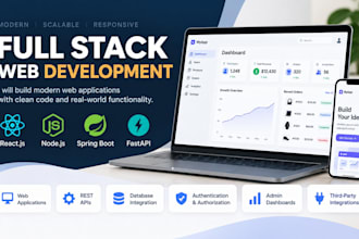 a full stack web application and mobile applications