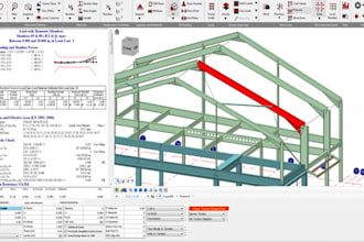 do structural analysis and design steel structure wind load calculations