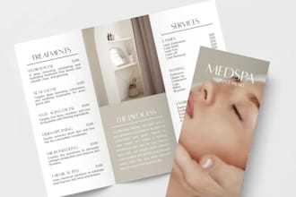 design pdf brochure pamphlets marketing materials commercial brochure leaflet