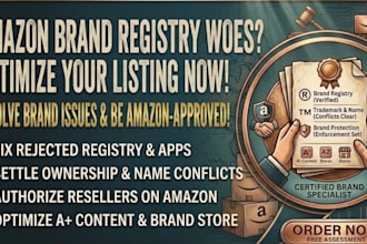 resolve amazon brand registry issues and ownership problems