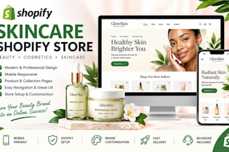 design skincare website beauty website skincare shopify store cosmetic website