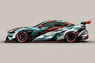 do vehicle wrap design car wrap design