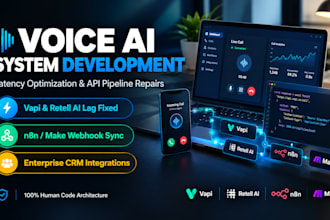 fix vapi latency voice agent automation via n8n workflows make webhook retell ai