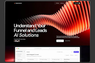 design an ai chatbot website with customer support integration