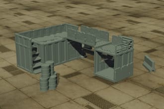 sculpt custom wargaming miniature stl for warhammer inspired tabletop