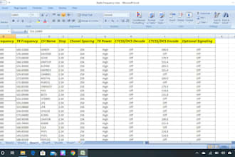 do professional data entry excel and copy paste work