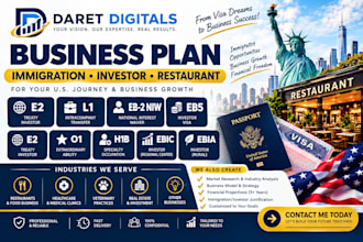 eb 2niw hib l1 eb5 e2 o1 ebic ebia restaurant investor immigration business plan