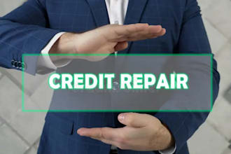 credit repair, inquirie remove, late payment, collection, charge off in 3bureaus