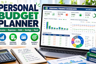 create a personal budget and financial plan in excel