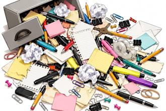 organize your messy notes into a clear plan or document