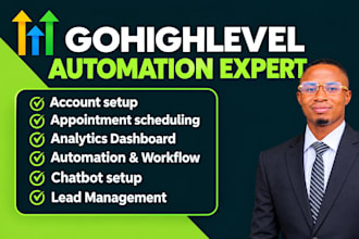 build ghl workflow gohighlevel CRM automation for home service crm