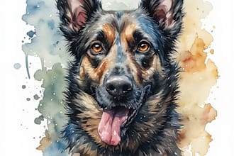 paint stunning pet portrait