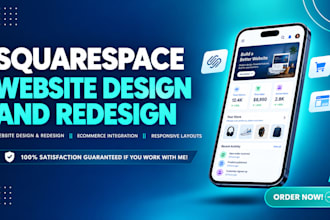 build, design or redesign your squarespace website