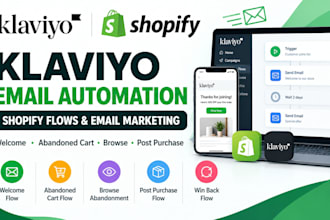 set up klaviyo email automation for shopify