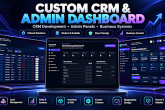 build a custom CRM dashboard for your business