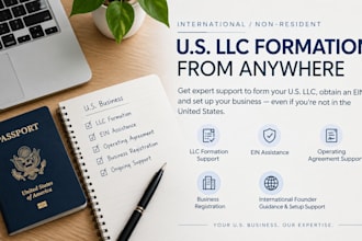 help form a US llc as a non resident or international founder