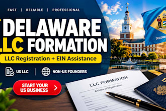 do llc formation and get ein for delaware llc or US llc registration