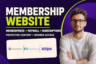 setup wordpress membership, memberpress