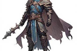 draw your dnd rpg character