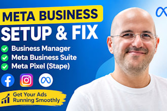setup fix meta business suite verify business manager via stape pixel installing