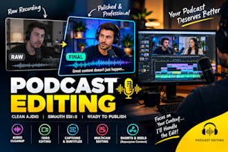 edit your multicam podcast and interview video