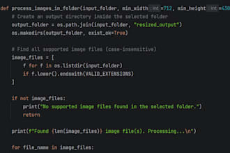 develop a python script or automation tool