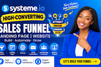 setup systeme io sales funnel landing page systeme io website systeme io funnel