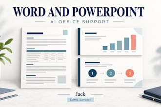create and format word documents and powerpointpresentations
