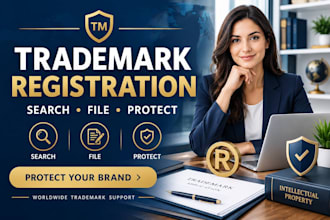 do trademark search, trademark registration and brand protection