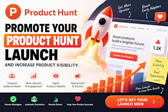 promote your product hunt launch and increase product visibility