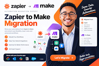 migrate your zapier automations to make com and cut your monthly bill