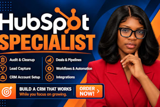 set up and automate hubspot CRM hubspot automation hubspot workflow