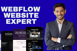 build webflow website, webflow developer, webflow landing page, webflow cms