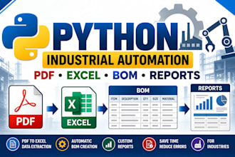 build custom python industrial automation software and tools