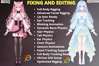 rig 3d vtuber model, vrchat furry avatar, animaze setup, obs studio streaming