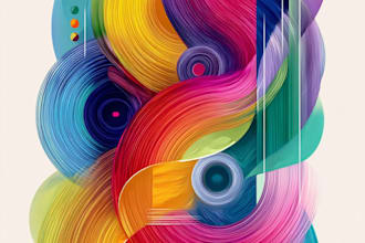 design creative conceptual abstract artwork from your idea