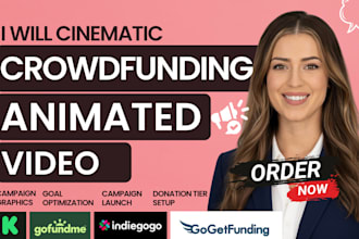 create crowdfunding video gofundme campaign, indiegogo kickstarter fundraising
