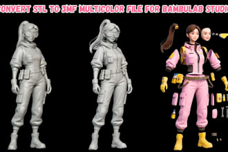 fix stl file mesh repair 3d scan cleanup 3mf slice in bambu studio 3d printing
