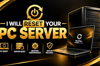 reset your pc server