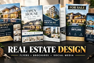 design a professional real estate and property logo